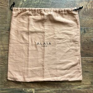 Alaia Tan Dust Bag